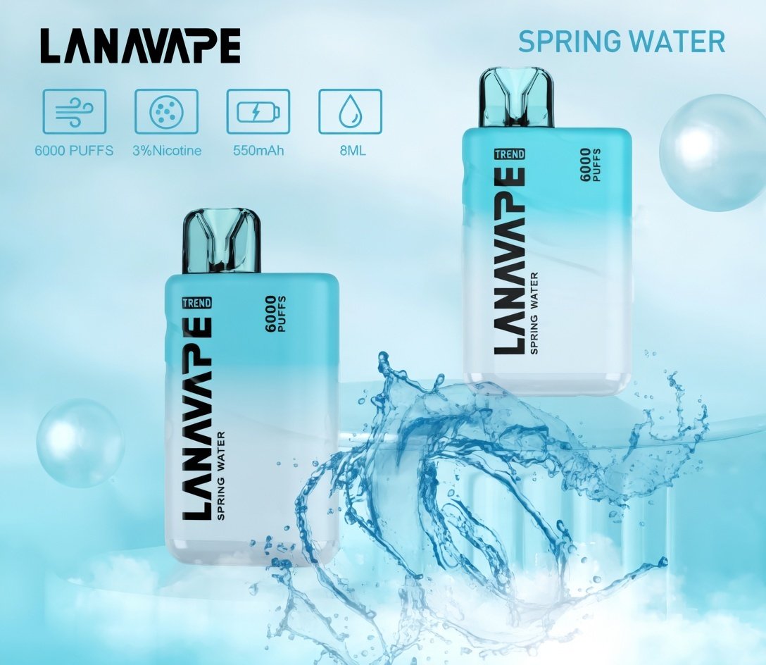 LANA 6000抛棄式電子煙 均勻受熱不掉味 配合 550mAh 超強持航 3% 恰到好處的順滑在從容間釋放最純粹的感官饗宴 台灣現貨:圖片 3